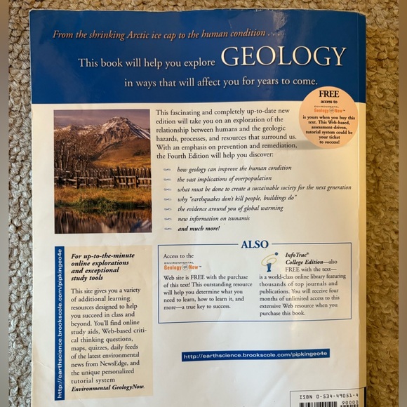 Geology and the Environment Textbook - Picture 11 of 11